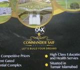 125000 pr Marla on 3 years Easy Installments in Commander Saif Enclave