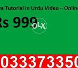 Java Tutorial in Urdu Video - Online Course