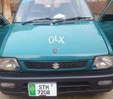 Suzuki Mehran Model:1998 Colour:Green Car on Fuel & No Any Problem