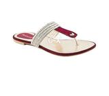 ≤FASHIONHOLIC ONLINE Maroon Causal Wear Flats for Women≤