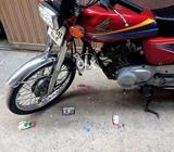 Honda 125 Zero Condition Golden Number for Syed Brothers