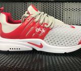 Nike presto red grey