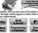 Montessori To BSC/ A levels.FSC./Icom Tutors are available All Sectors