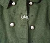 Green coat for winters