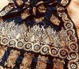 Velvet shawl