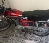 Honda Cg125 Red Isb Registered