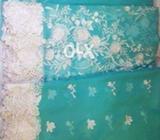 Chaiffon three pieces heavy emboridery suite