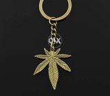 Leaf style keychain