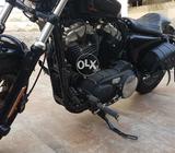 Harley Davidson 48 Sportster black. With Roland sand design intake
