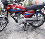 Honda cg 125 Lahore no. 2007 model full orignel & clear motor byce