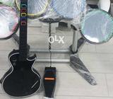 Drum Kit + Guitar 4 Xbox360 Original Microsoft !