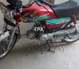 اچھے کںڈیشن جرمن بائیک نمبر2017 کا لگا ہوا ہے نمبر فیصل آباد کا