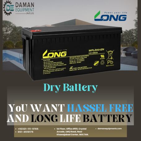 Dry Battery 18ah, limited Stock