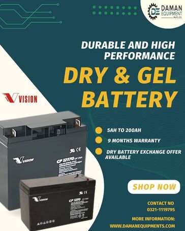 Long Dry Battery | No pani No Pareshani | 17ah