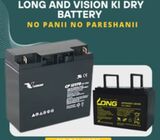 Long Dry Battery | 40ah | NO PANI NO PERASHANIII
