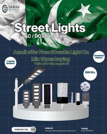 Street Lights | Type Solar Light | Brand AIWA | Capacity 120W
