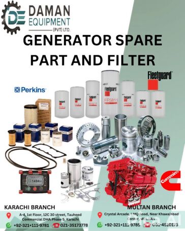 Generator Filters and Spare Parts