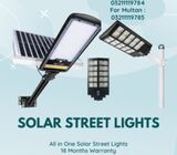 Solar Street Lights – All-in-One – 18 Months Warranty – Energy Saving