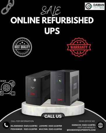 Online UPS 10KVA SURT, Single Phase, Refurbished with 18 months warranty