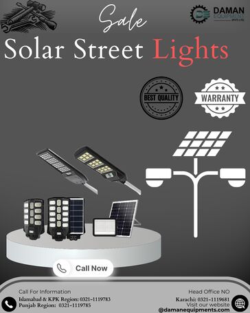Solar Street Lights 60watts AIWA