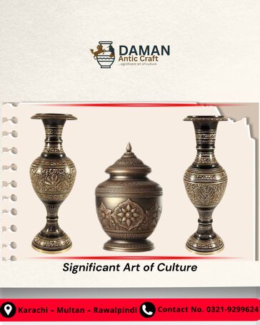 Redefining Décor with Handcrafted Antic Brass