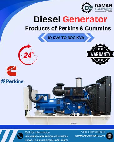 Diesel Generator Cummins 300kVA Open type  NT855GIB