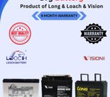 Dry Battery Long 18ah