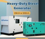 Diesel Genset China  25kVA YD Engine with Open type China Pakistan  Assembled