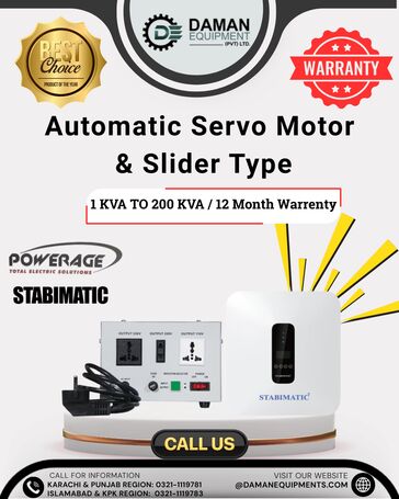 Voltage Stabilizer Powerage SDD-8KVA Digital Display